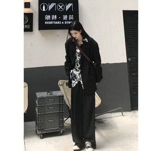 浅川酒一盐系衬衫女复古港味夏季外穿新款2020年扎染长袖早秋上衣