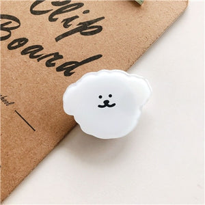 New hot-selling universal cute cartoon foldable mobile phone finger ring bracket handle airbag bracket accessories for iPhone