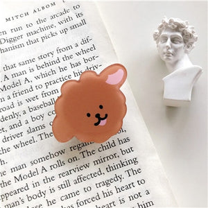 New hot-selling universal cute cartoon foldable mobile phone finger ring bracket handle airbag bracket accessories for iPhone