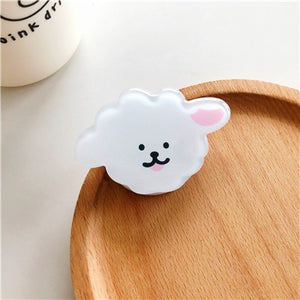 New hot-selling universal cute cartoon foldable mobile phone finger ring bracket handle airbag bracket accessories for iPhone