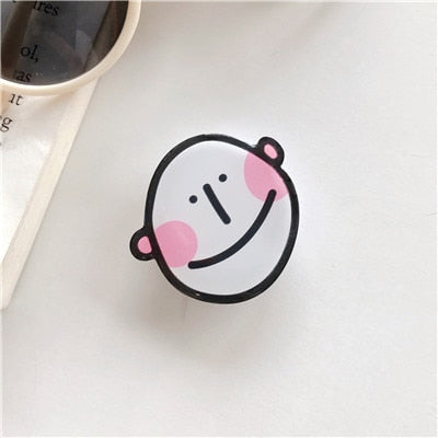 New hot-selling universal cute cartoon foldable mobile phone finger ring bracket handle airbag bracket accessories for iPhone