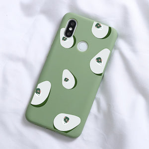 Cactus Avocado Soft TPU Case For Xiaomi Redmi Mi 9 A3 Note 8 8T T 4X 9 Pro 5 Plus 6 6A 7 7A 8 8A K20 Pro A1 A2 5X 6X Case Fundas