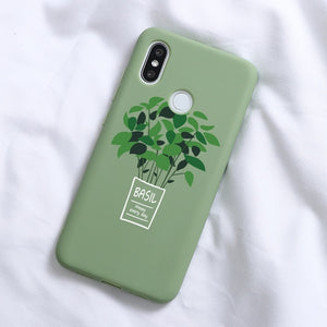 Cactus Avocado Soft TPU Case For Xiaomi Redmi Mi 9 A3 Note 8 8T T 4X 9 Pro 5 Plus 6 6A 7 7A 8 8A K20 Pro A1 A2 5X 6X Case Fundas