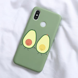 Cactus Avocado Soft TPU Case For Xiaomi Redmi Mi 9 A3 Note 8 8T T 4X 9 Pro 5 Plus 6 6A 7 7A 8 8A K20 Pro A1 A2 5X 6X Case Fundas